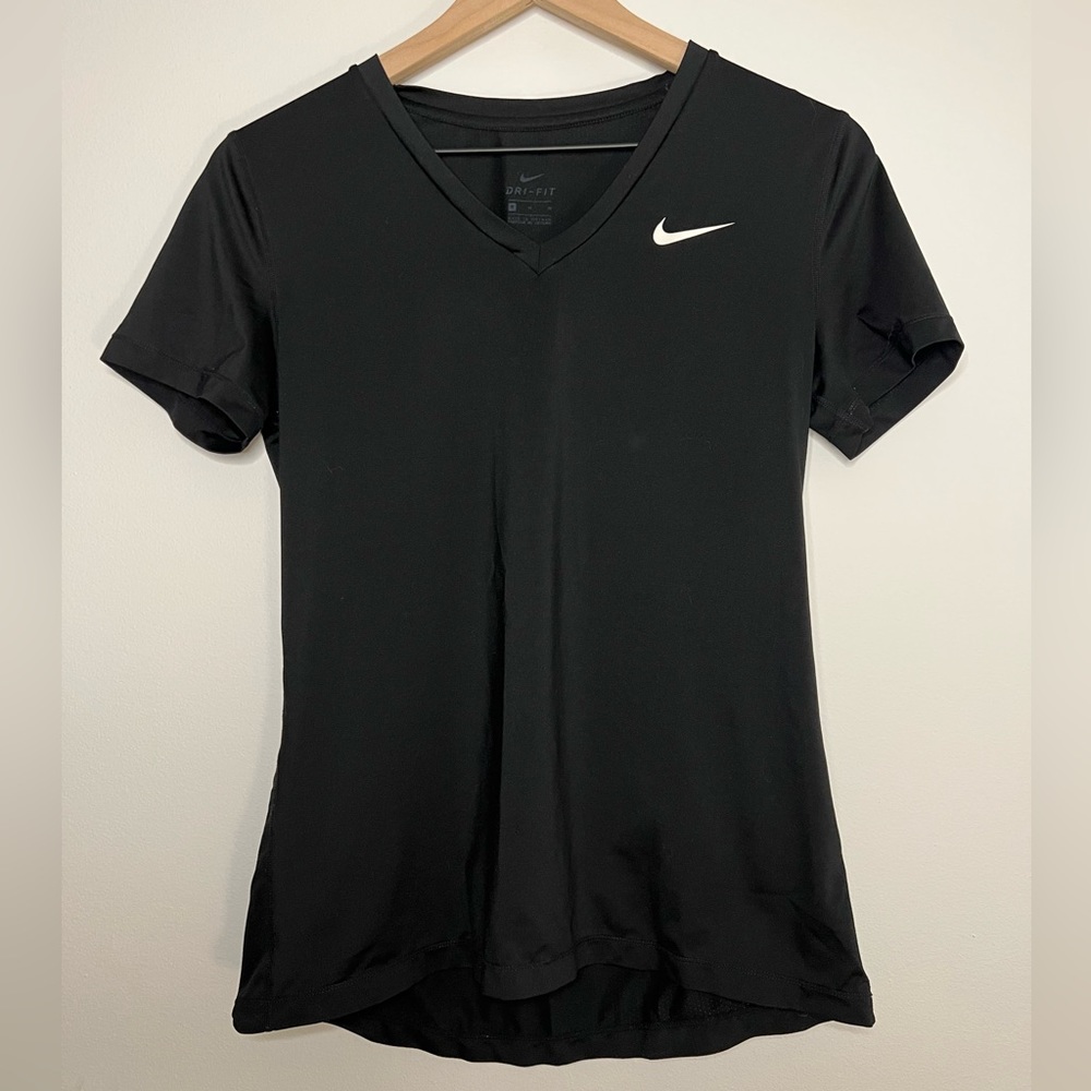 Women’s Nike Dri-Fit Running Shirt Black Size M